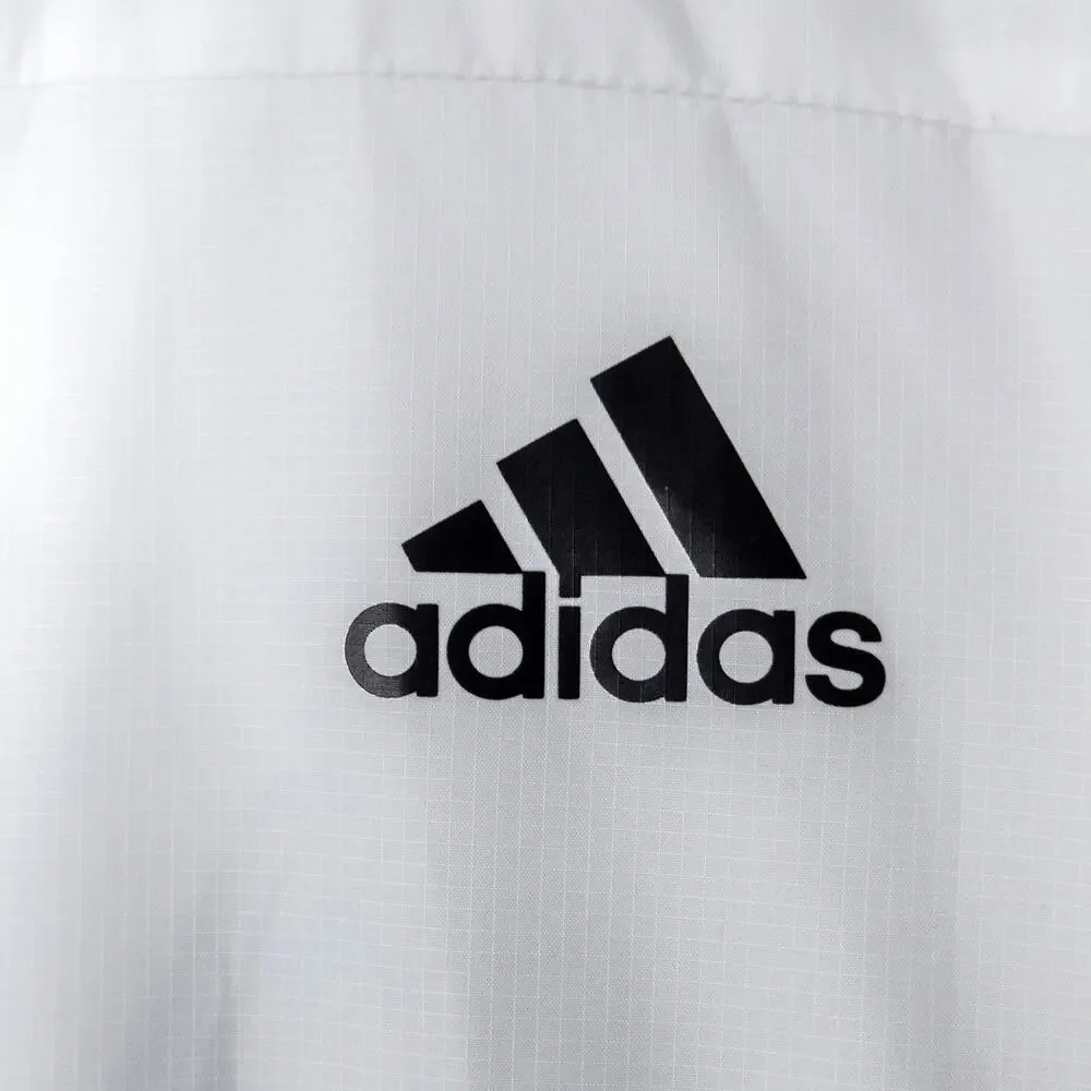 Adidas Carrera Running Jacket Women's Size Small White Sporty Streetwear - Picture 7 of 12